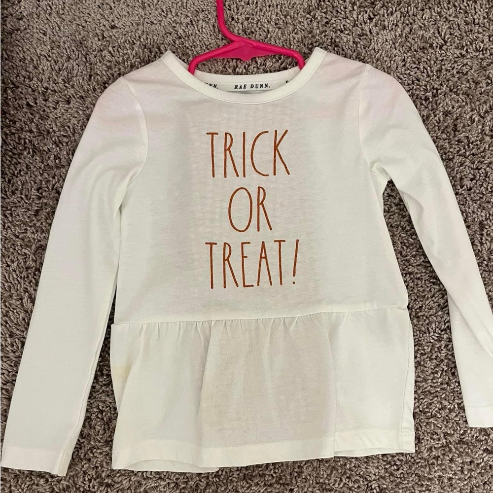 Trick or treat Halloween pumpkin outfit girls size 4